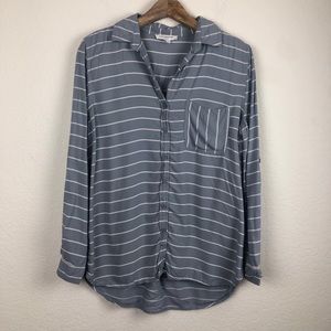 Beach Lunch Lounge Button Down Long Sleeve XS